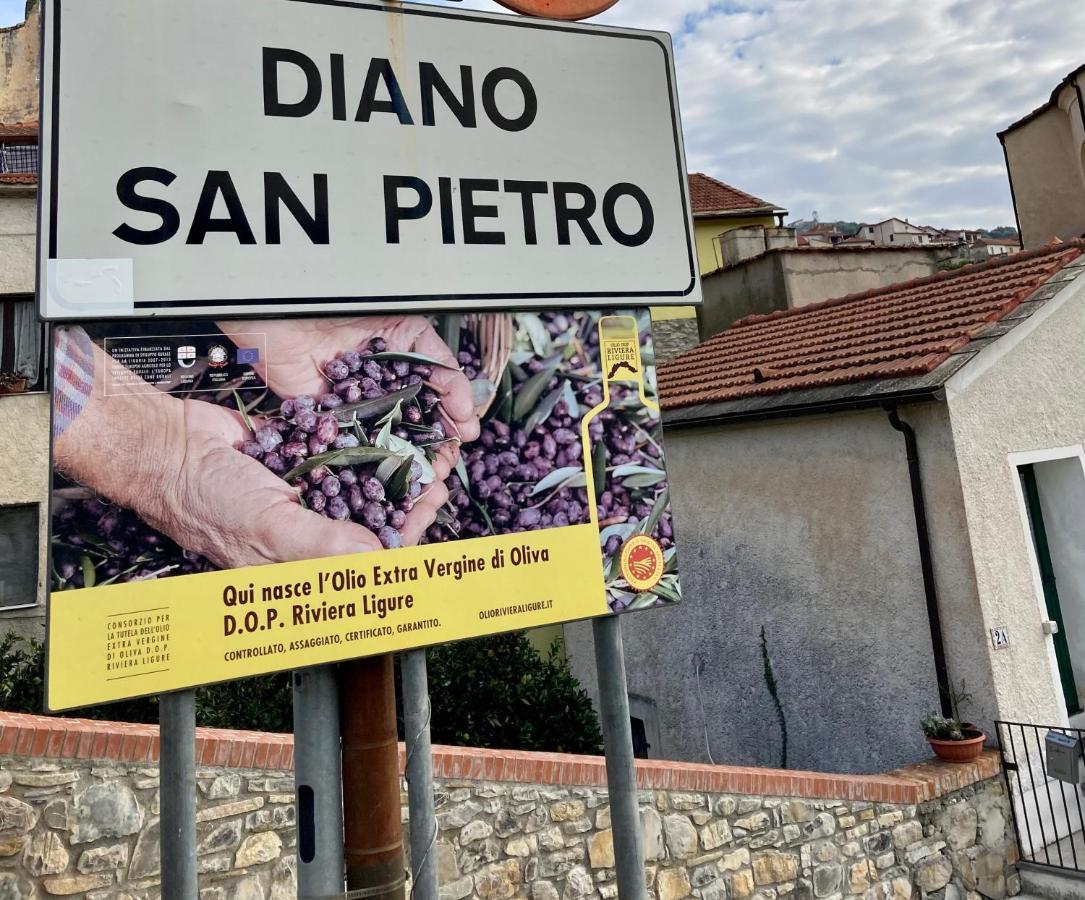 Apartmán Piccola Navetta Diano San Pietro Exteriér fotografie